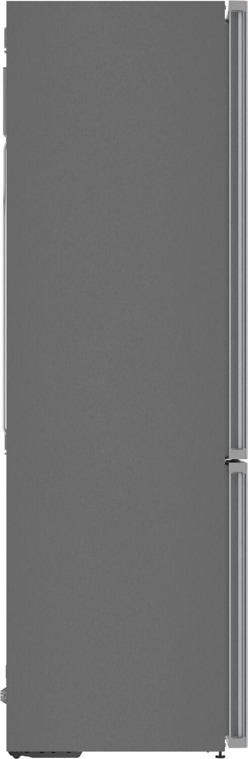 Bosch B24CB80ESS 800 Series, free-standing fridge-freezer with freezer at bottom, 24'', Brushed steel (with anti-fingerprint), Total No Frost