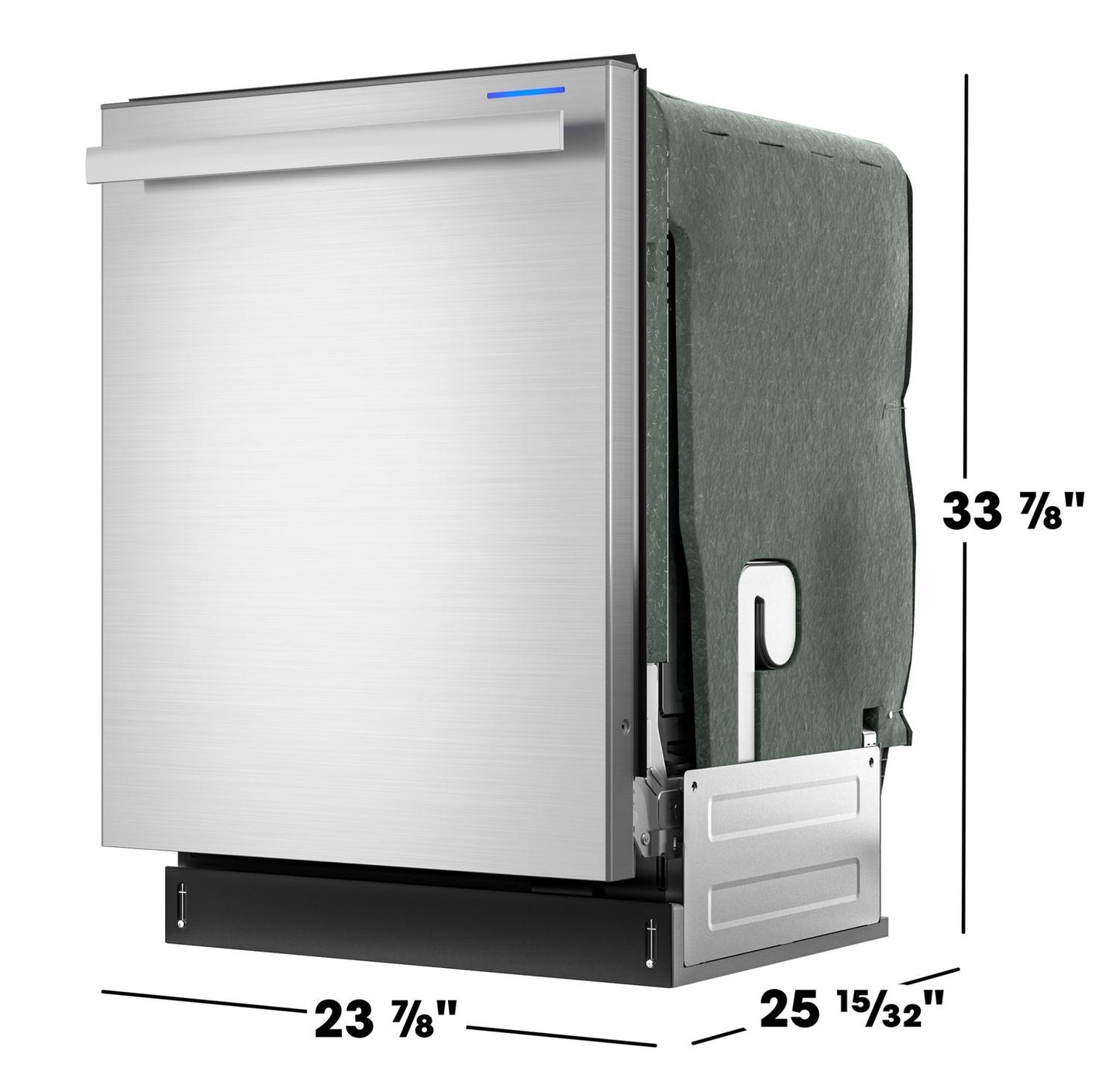 SDW6736MS Sharp 24 in. Stainless Steel 47dB Dishwasher