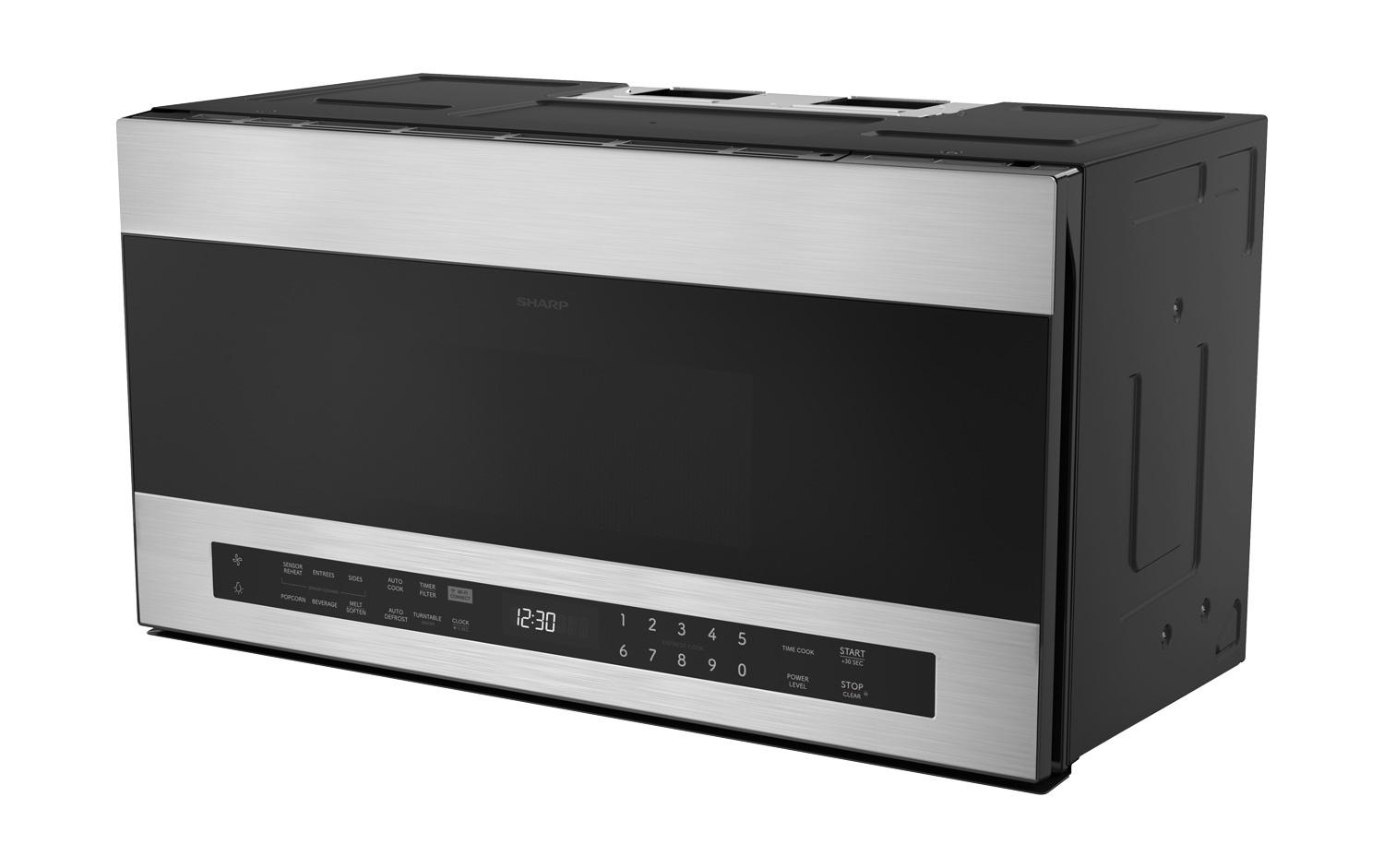 Sharp 1.7 cu. ft. Smart Over-the-Range Microwave Oven