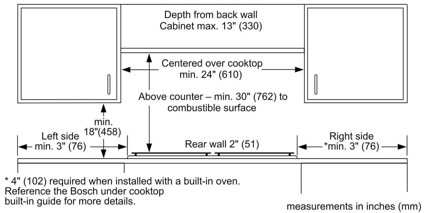 Bosch NGM5458UC 500 Series Gas Cooktop 24" Stainless steel NGM5458UC
