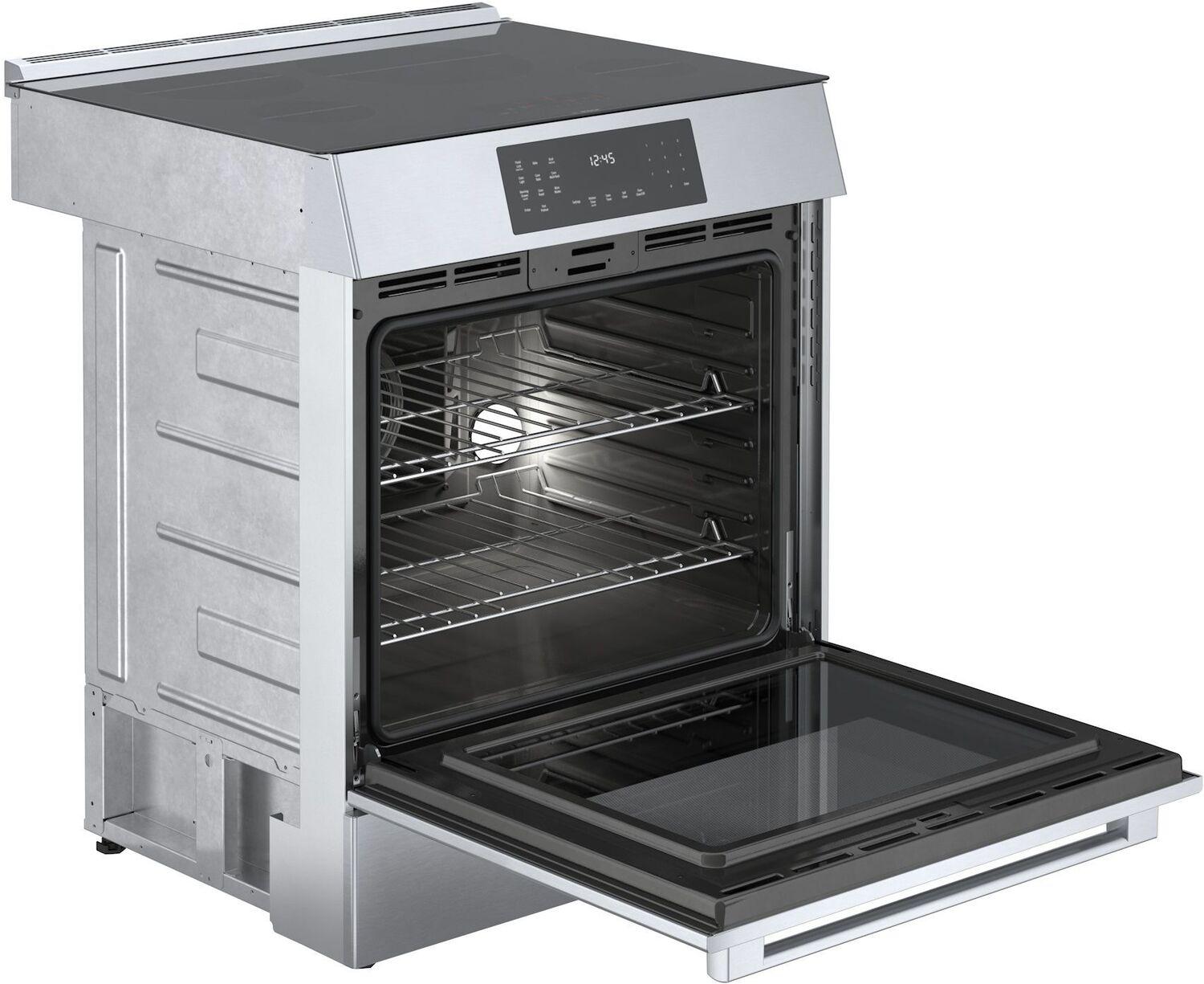 Bosch 800 Series Induction Slide-in Range 30" Stainless Steel HII8057U