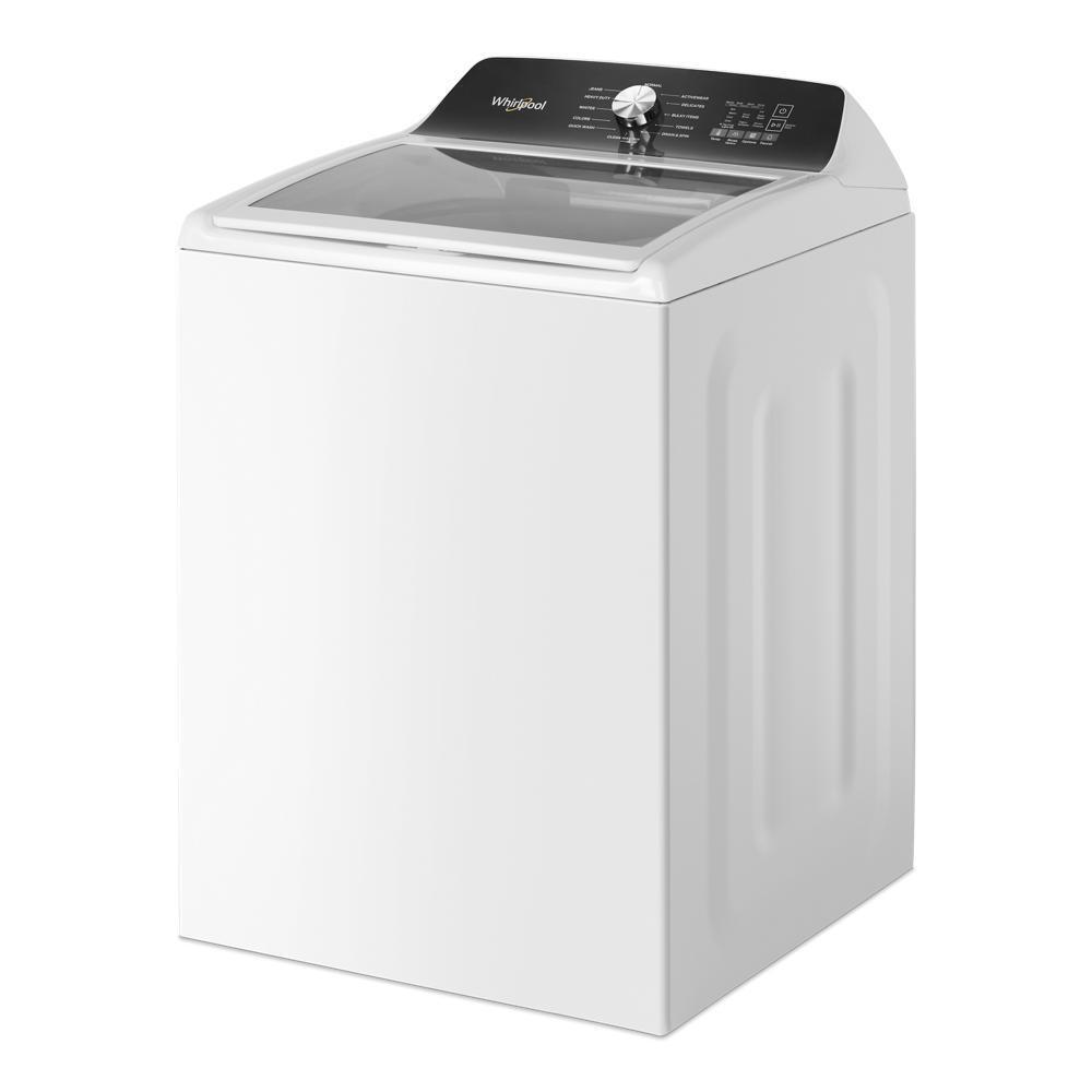 Whirlpool WTW5025SW 4.5 Cu. Ft. Top Load Agitator Washer with Built-In Faucet