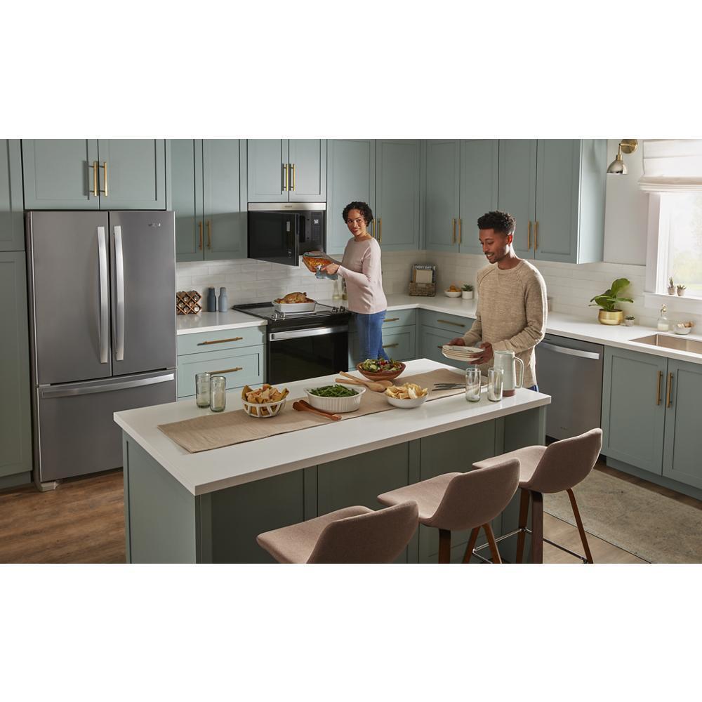 Whirlpool WMMF5930PZ 1.1 Cu. Ft. Flush Mount Microwave with Turntable-Free Design