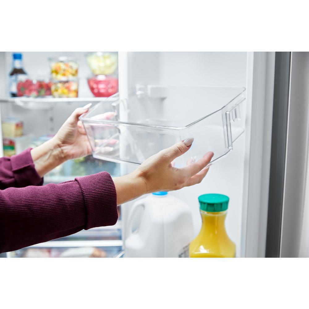 WRMF3636SV Whirlpool® 29 Cu. Ft. Family-Sized Capacity French door refrigerator with Flexible Temperature Drawer