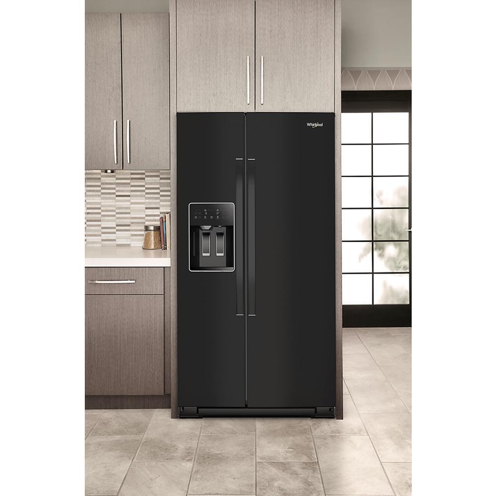 Whirlpool WRSC5536RB 36-inch Counter Depth Side-by-Side Refrigerator with TruCool™ System