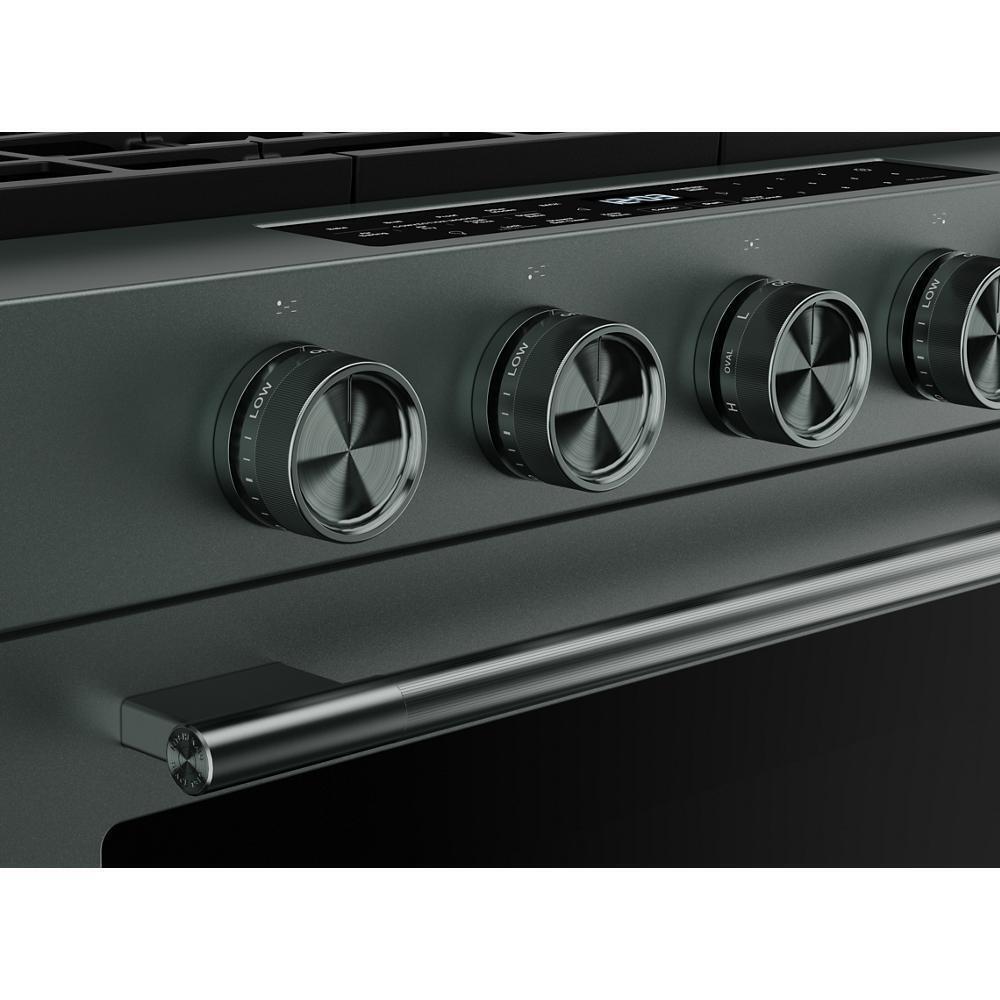 Kitchenaid KSGS530SJP 5.0 Cu. Ft. Smart Slide-in Gas Range with Convection Cooking Modes and 2-in-1 Burner