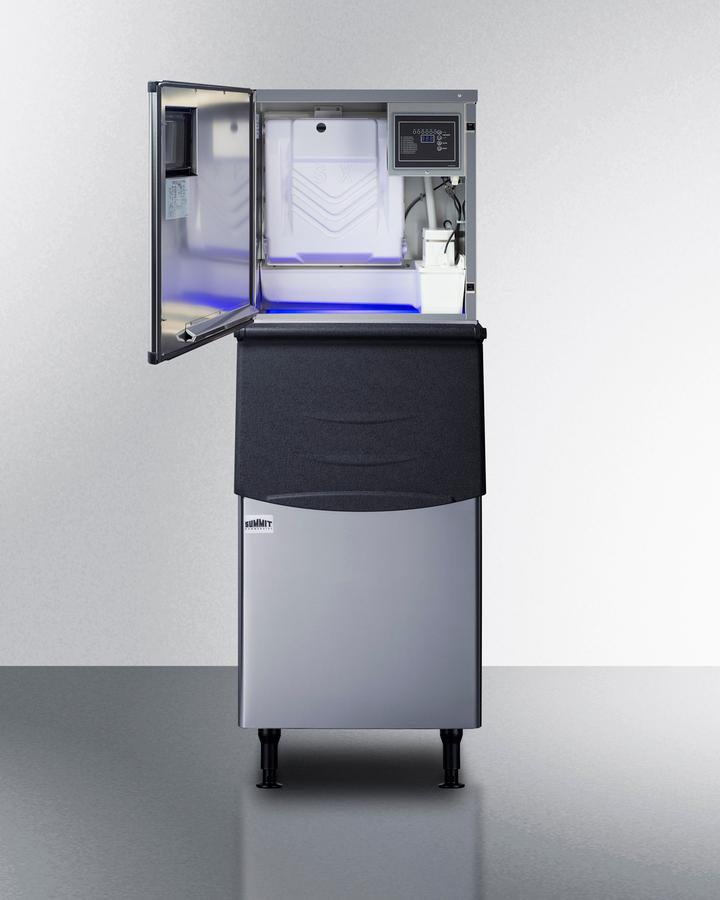 Summit BIM352KBIN 350 Lb. Commercial Ice Machine With Stainless Steel Bin