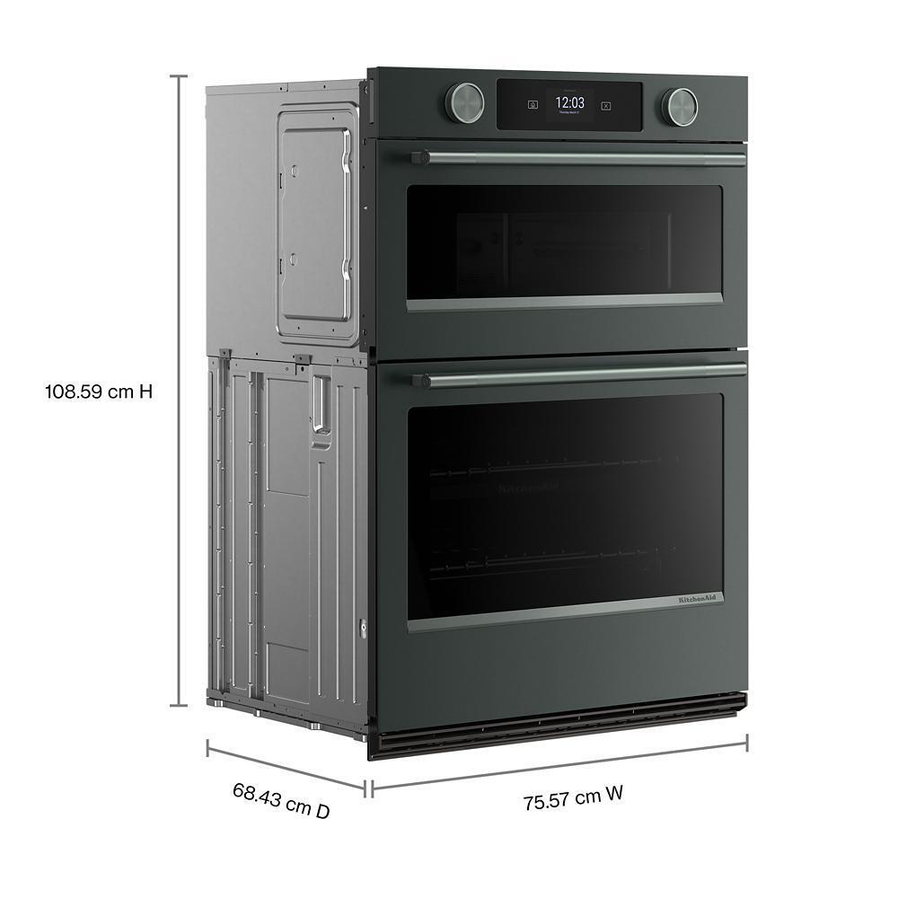 Kitchenaid KOEC730SJP Smart Combo Wall Oven with Assisted Cook Cycles