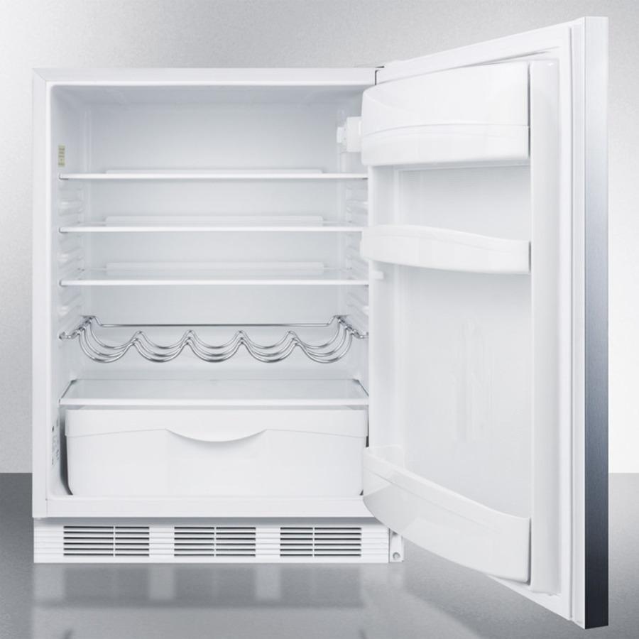 Summit FF61WSSHH 24" Wide All-refrigerator