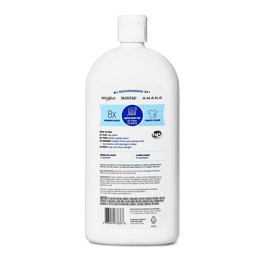 Whirlpool SWHLDLFL2S Swash® Smells Like Clean Laundry HE Ultra-Concentrated Liquid Laundry Detergent