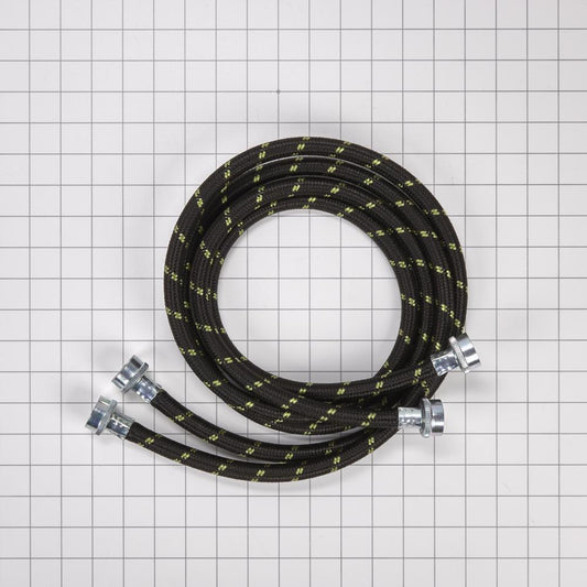 Kitchenaid 8212487RC 5' Braided washer fill hoses with 2 female connections - 2 pack
