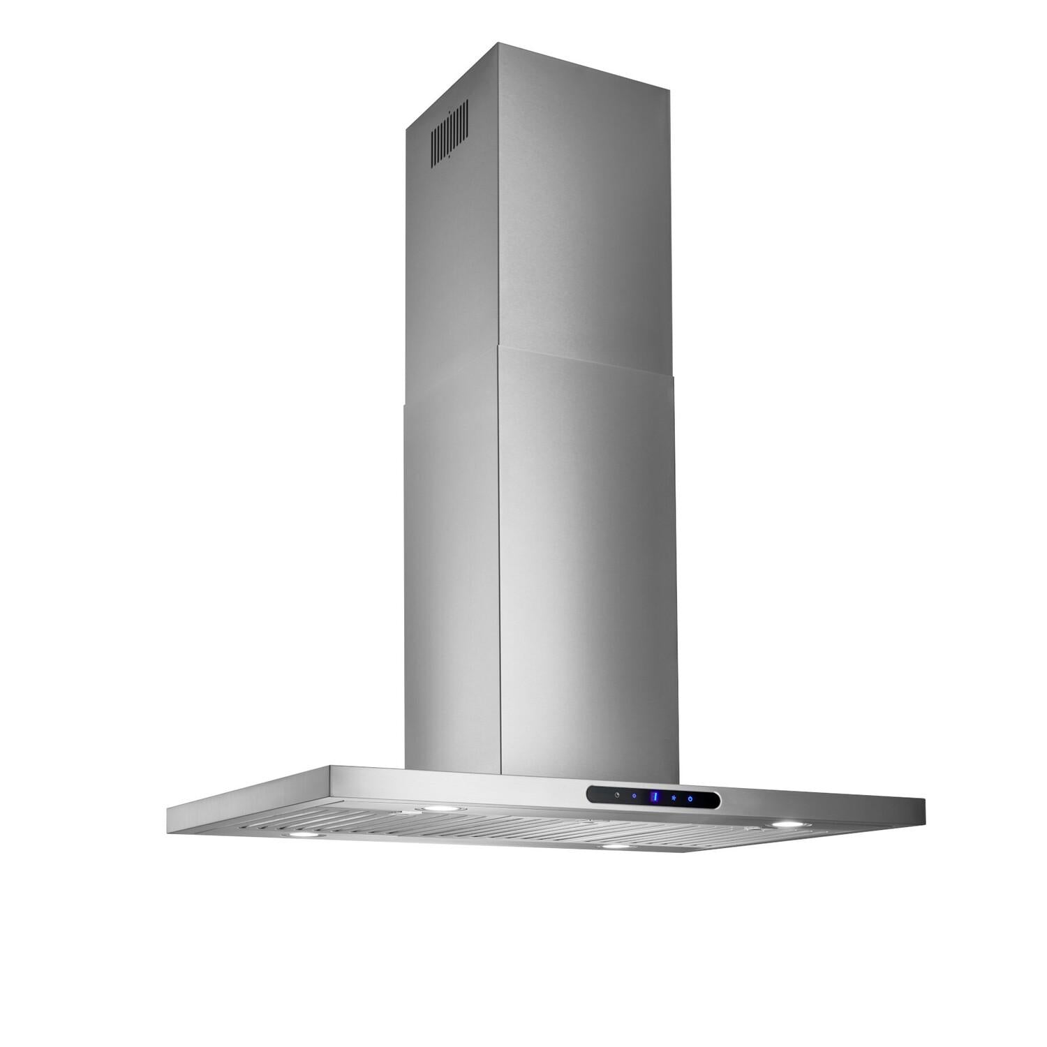 EIT1366SS Broan® Elite 36-Inch T-Style Island Range Hood, 640 Max Blower CFM, Stainless Steel, w/ Code Ready Technology