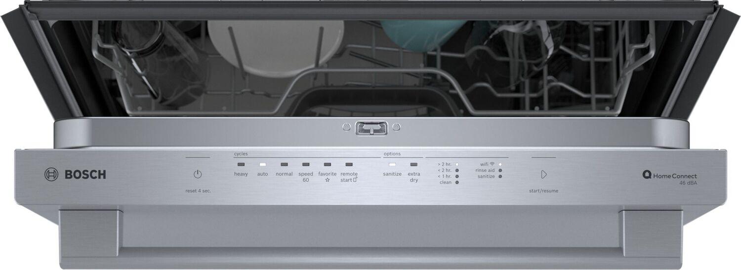 Bosch 300 Series Dishwasher 24" Stainless steel SHX53CM5N