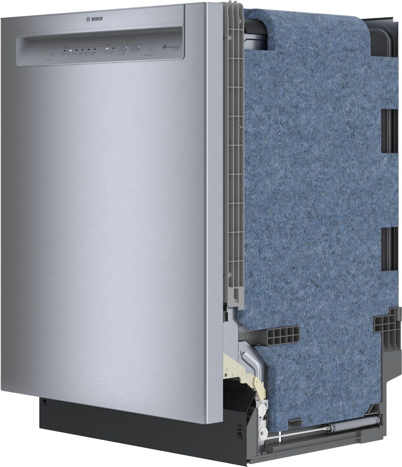 Bosch SHE3AEE5N 100 Series Dishwasher 24" Stainless Steel Anti-fingerprint