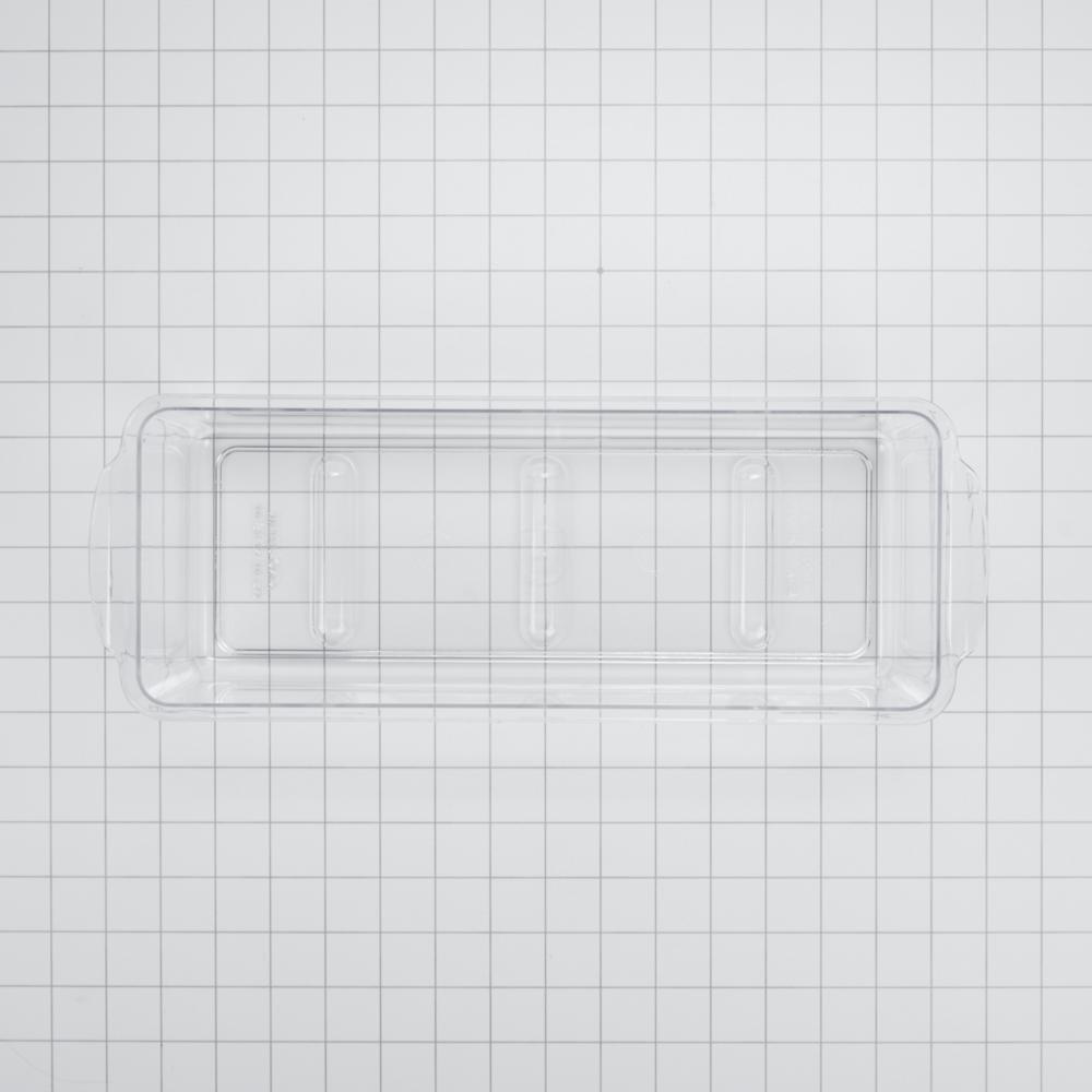 Kitchenaid W10136387A Multi-Use Refrigerator Utility Bin (3 3/4-IN H x 5 1/4-IN L x 14 1/2-IN D) - Clear