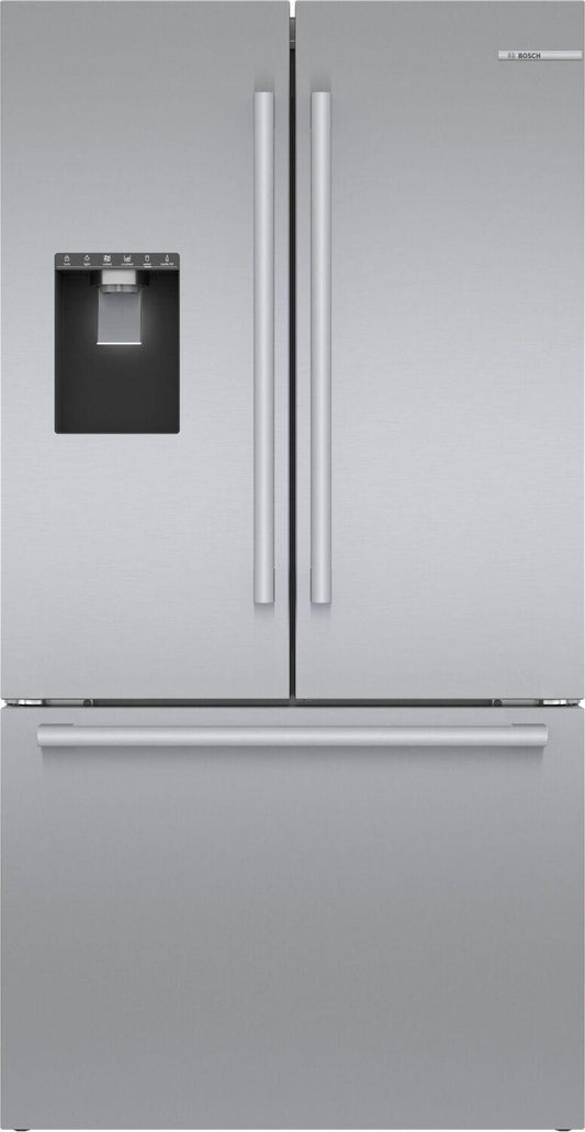 Bosch B36FD50SNS 500 Series French Door Bottom Mount Refrigerator 36" Stainless steel (with anti-fingerprint), Total No Frost