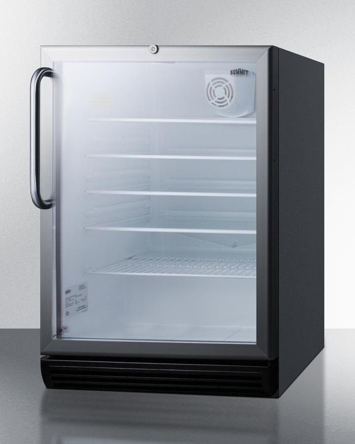 Summit SCR600BGLTBADA 24" Wide Beverage Center, ADA Compliant