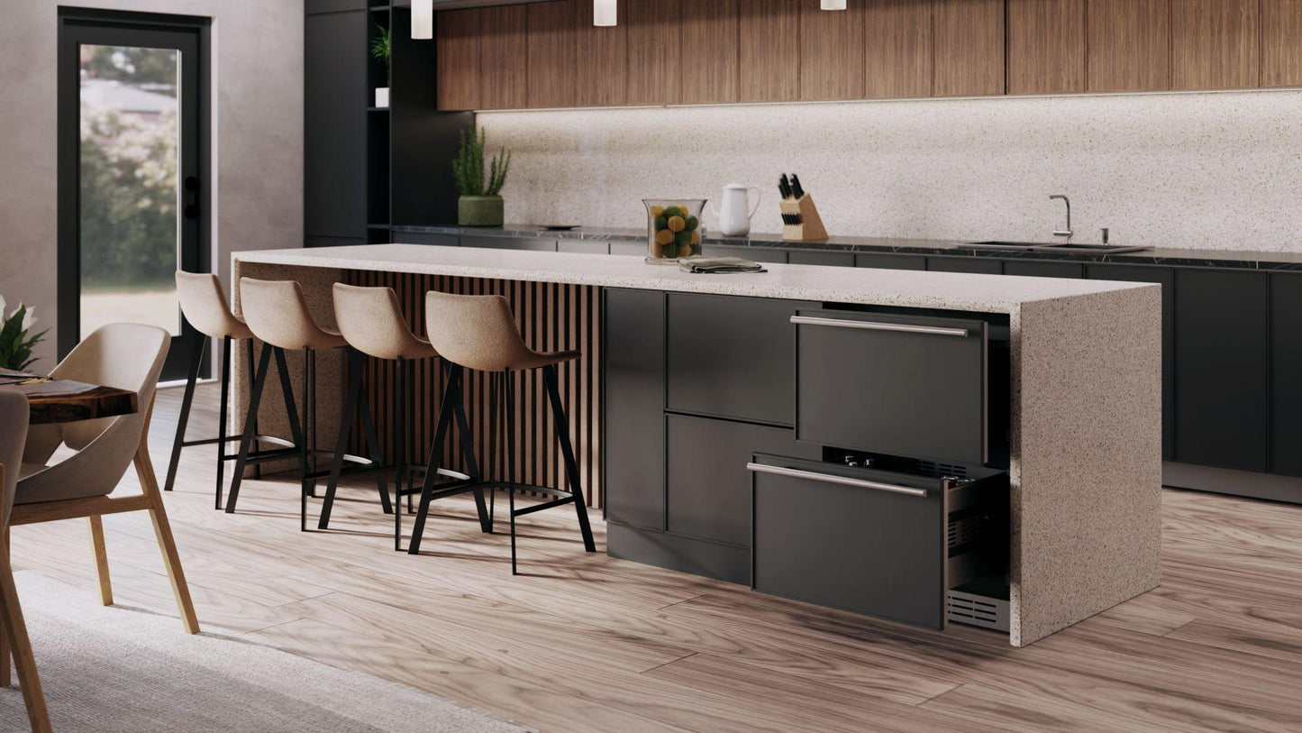 Elica EBD51SS1 EBD51SS1 Two Drawer, Single Zone, Beverage Center
