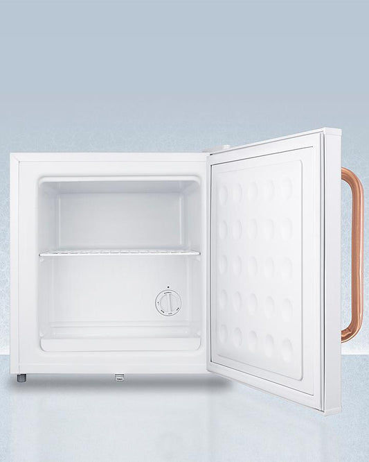Summit FS24LTBC Compact All-freezer With Antimicrobial Pure Copper Handle
