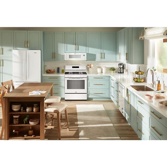 Whirlpool WFGS3030RW 30-inch Gas Range with Crispy Mode and Dishwasher Safe Grates
