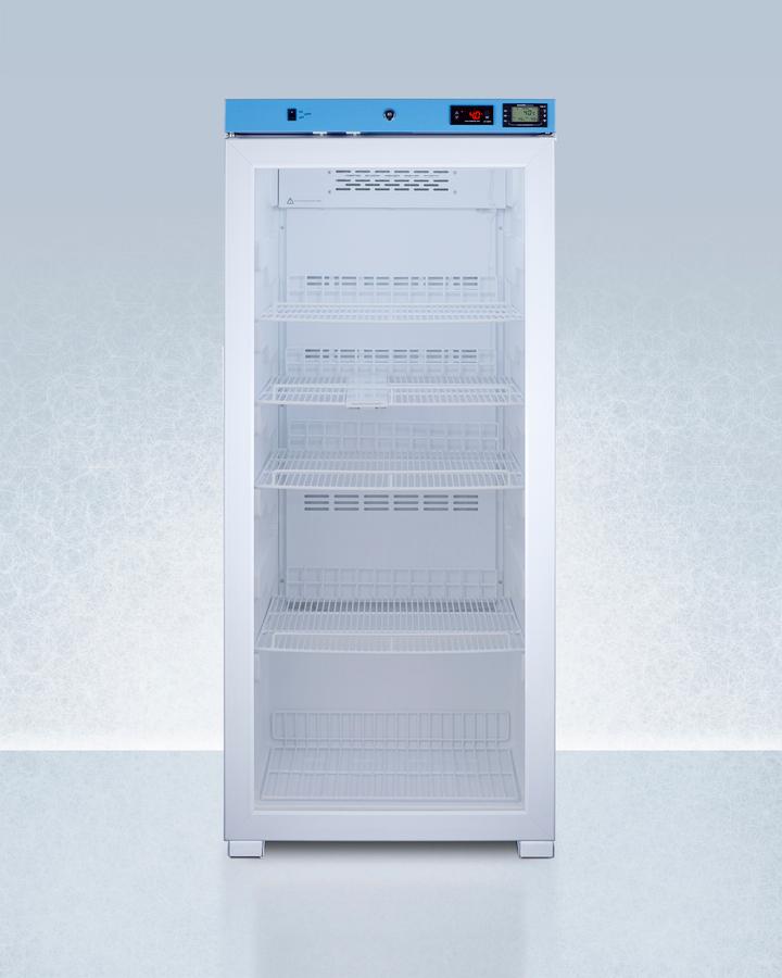 Summit ACR1012GNSF456LHD 24" Wide Upright Medical Refrigerator, Certified To Nsf/ansi 456 Vaccine Storage Standard
