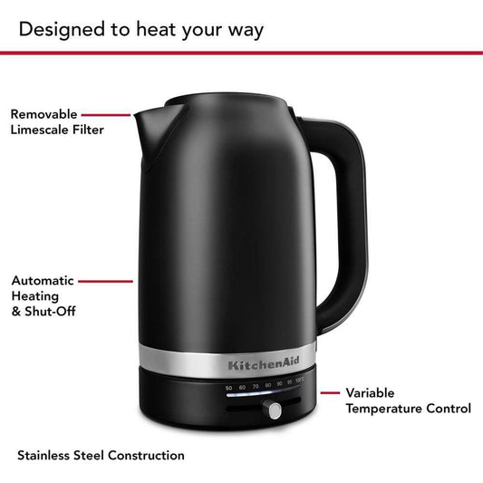 Kitchenaid KEK1701BM 1.7 Liter Electric Kettle