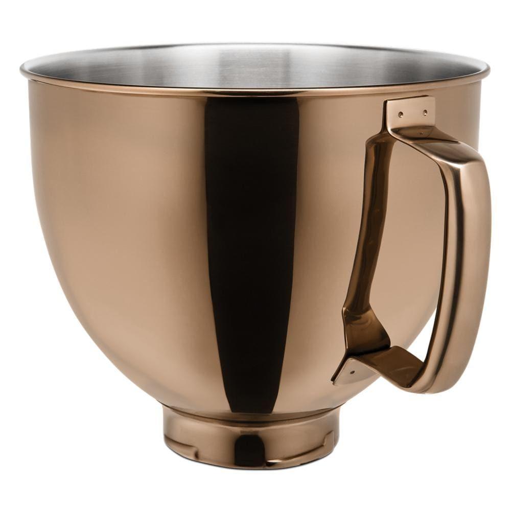 Kitchenaid KSM5SSBRC 5 Quart Tilt-Head Metallic Finish Stainless Steel Bowl