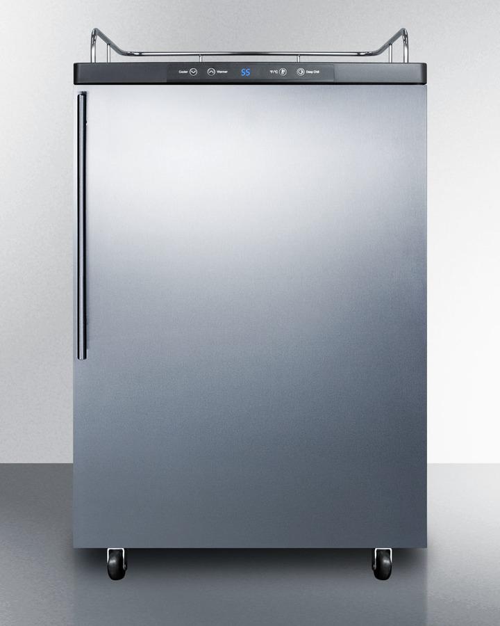 Summit SBC635MNKSSHV 24" Wide Kegerator