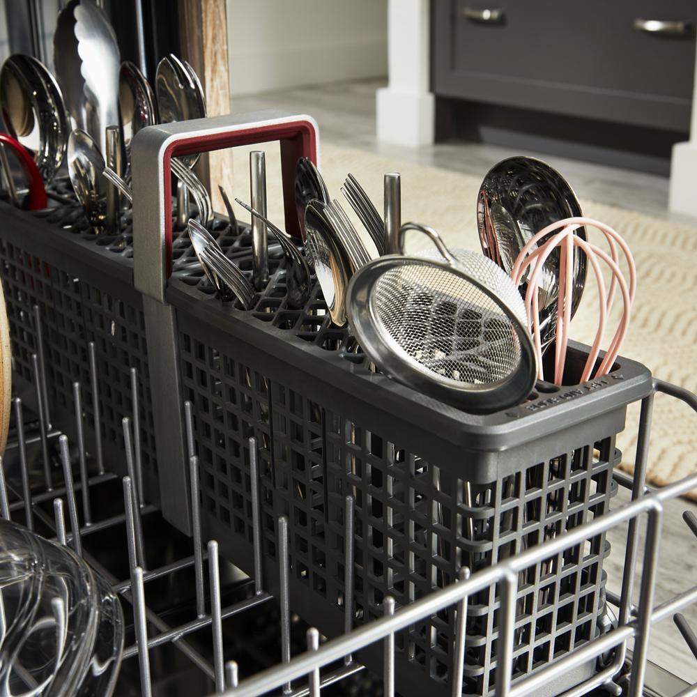 Kitchenaid KDPS724SJP 360(degree) Max Jets™ Third Rack Dishwasher with Advanced ProDry™ System and Ultra-bright LED Lighting, 44 dBA