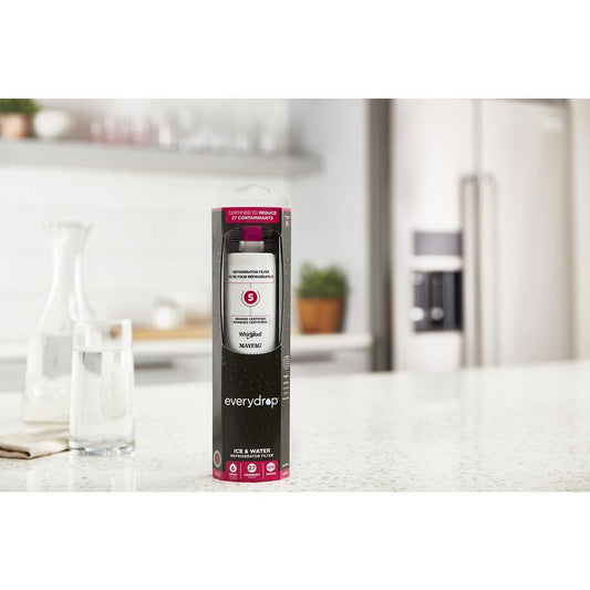 Kitchenaid EDR5RXD1 everydrop® Refrigerator Ice & Water Filter 5 - EDR5RXD1 (Pack of 1)