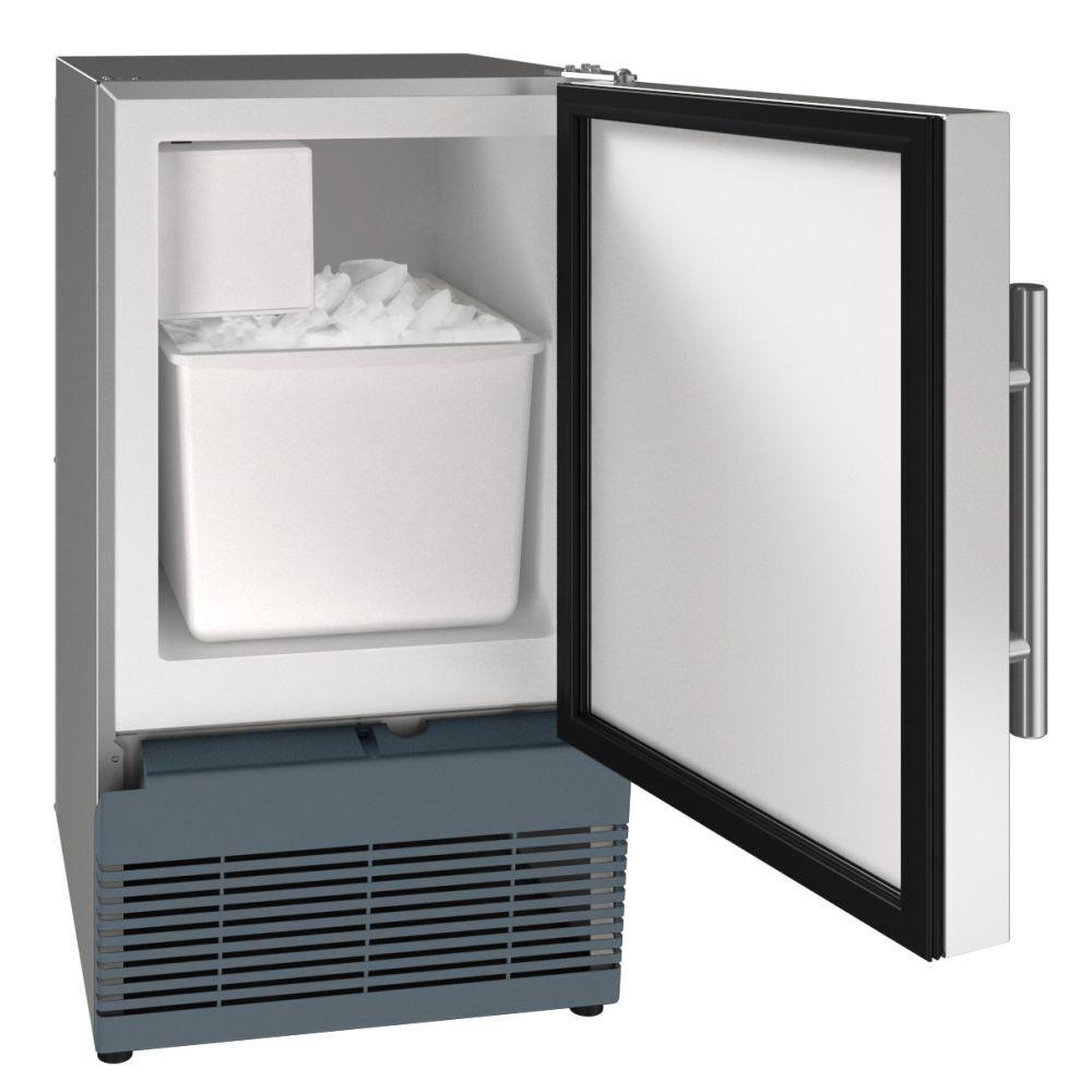 U-Line Acr015 15" Crescent Ice Maker With Stainless Solid Finish (115 V/60 Hz Volts /60 Hz Hz)