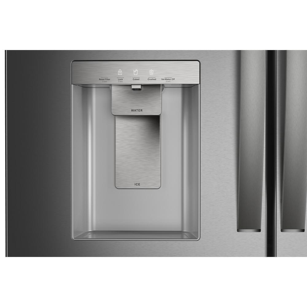 WRMF3636SZ Whirlpool® 29 Cu. Ft. Family-Sized Capacity French door refrigerator with Flexible Temperature Drawer