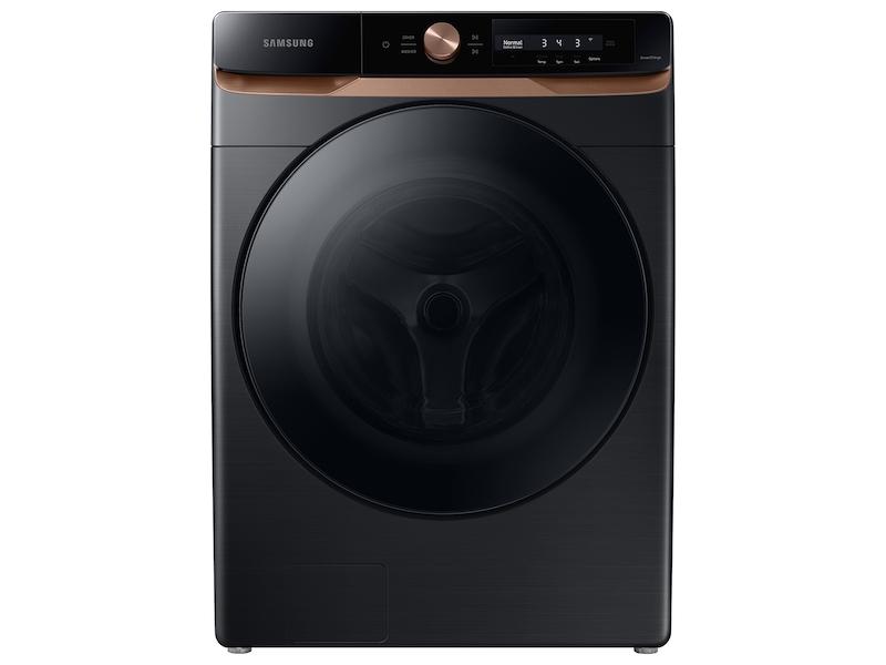 4.6 cu. ft. Large Capacity AI Smart Dial Front Load Washer with Auto Dispense and Super Speed Wash in Brushed Black