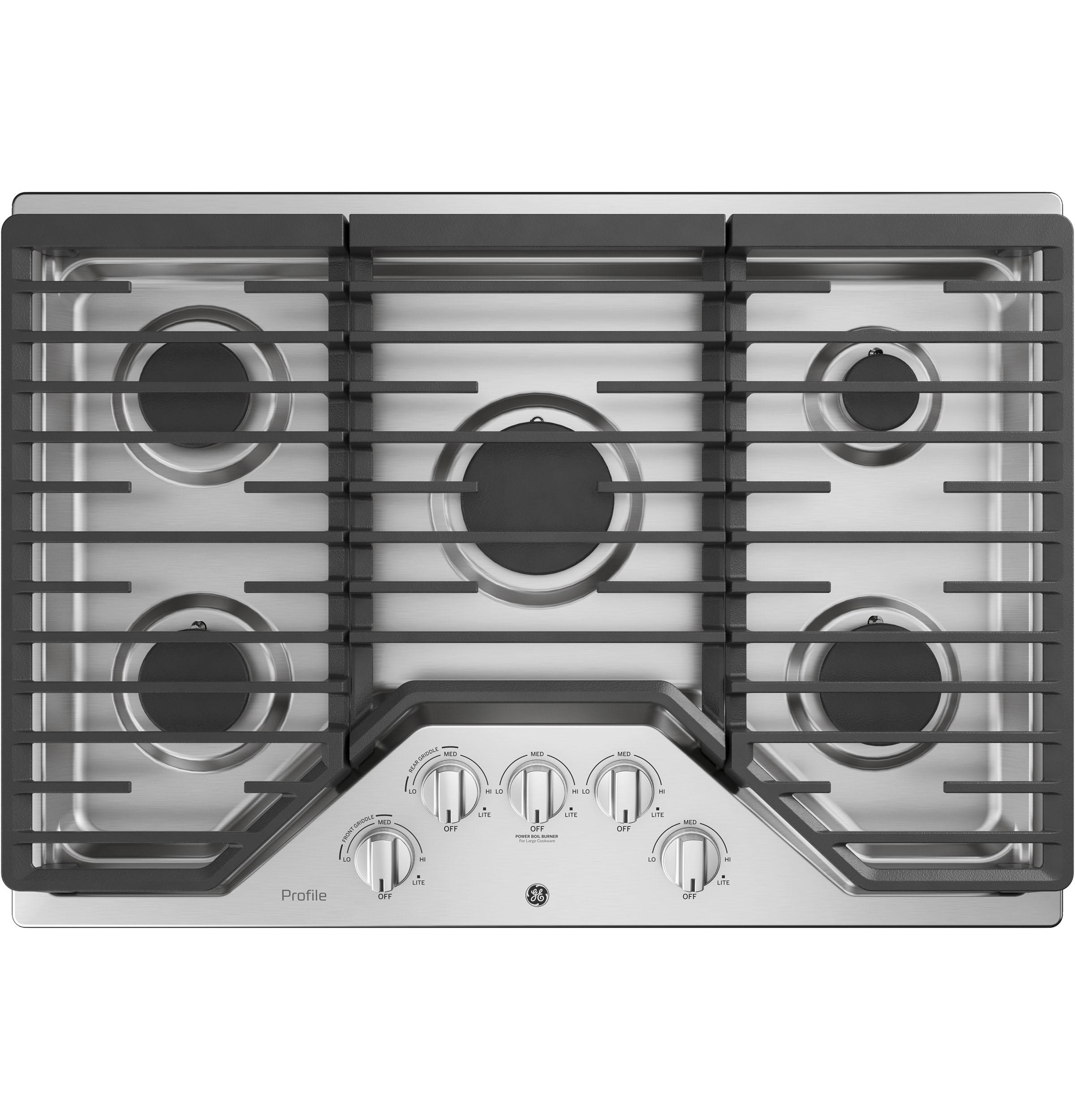 GE Profile™ 30" Built-In Gas Cooktop with 5 Burners