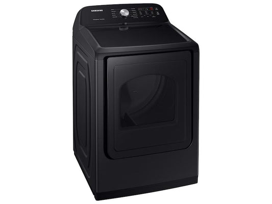 7.4 cu. ft. Electric Dryer with Sensor Dry in Brushed Black