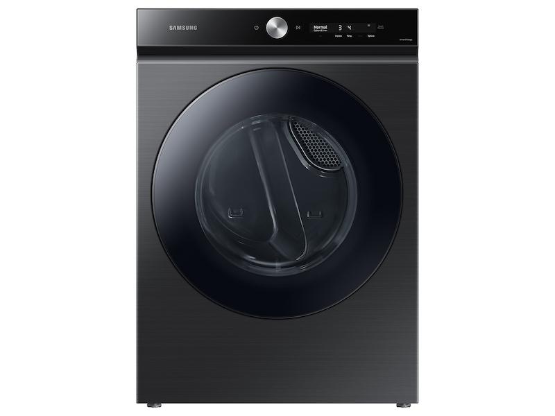 Samsung Bespoke 7.6 cu. ft. Ultra Capacity Gas Dryer with Super Speed Dry and AI Smart Dial in Brushed Black