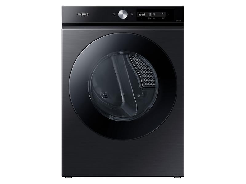 Samsung Bespoke 7.5 cu. ft. Large Capacity Electric Dryer with Super Speed Dry and AI Smart Dial in Brushed Black