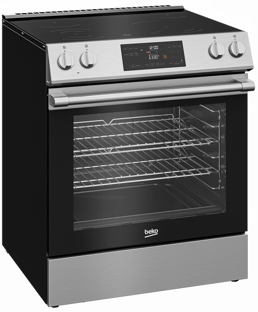 Beko SLER30423SS 30" Slide-InRange