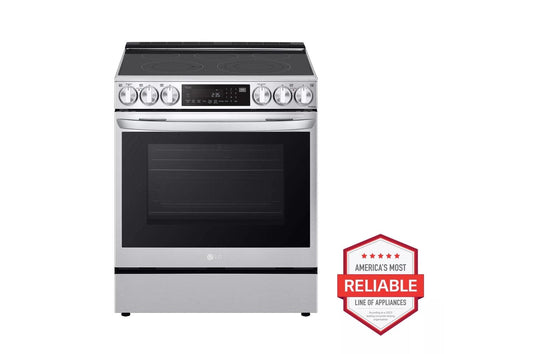 Lg LSEL6335FE 6.3 cu. ft. Smart Wi-Fi Enabled ProBake Convection® InstaView® Electric Slide-In Range with Air Fry