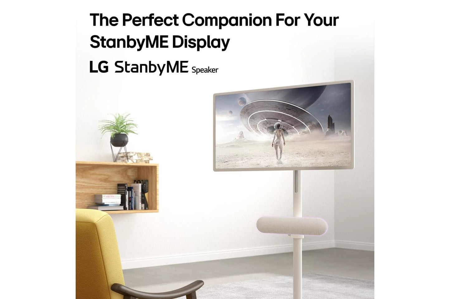 Lg 27ART10AKPL StanbyME 27 Inch Rollable Smart Touch Screen with 3hr Battery