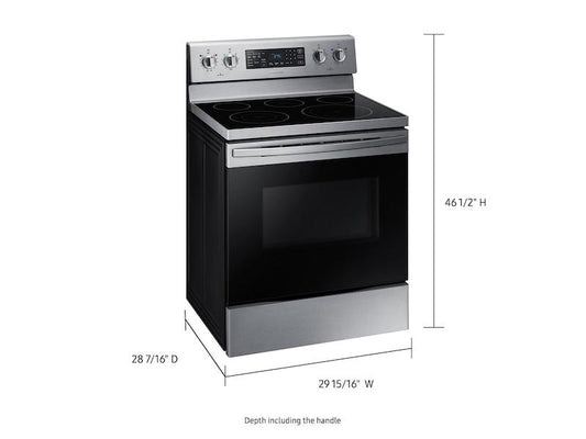 Samsung NE59R4321SS 5.9 cu. ft. Freestanding Electric Range with Convection in Stainless Steel