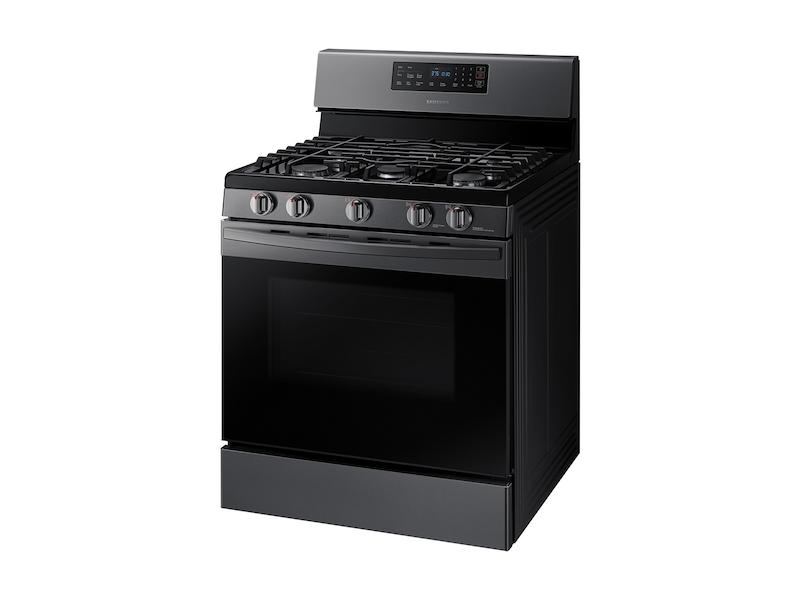 Samsung NX58R4311SG 5.8 cu. ft. Freestanding Gas Range in Black Stainless Steel