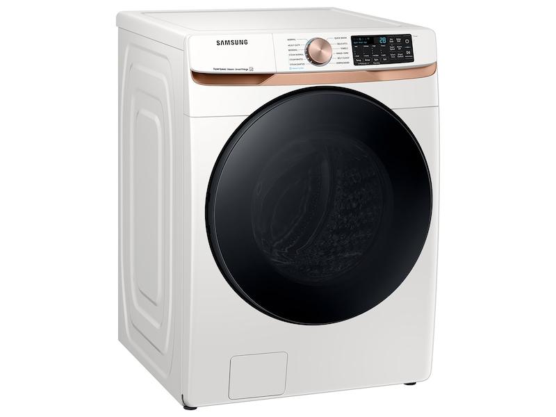 Samsung WF50BG8300AEUS 5.0 cu. ft. Extra Large Capacity Smart Front Load Washer with Super Speed Wash and Steam in Ivory