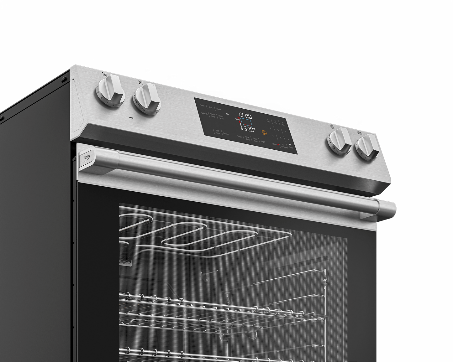 Beko SLER30423SS 30" Slide-InRange