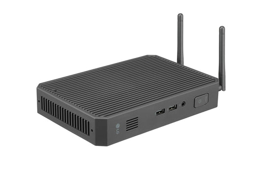 Lg CQ600N Thin Client Box Type with Intel® Quad-core Processor, 4GB DDR4 Memory, USB Type-C™, Fanless Design & NVMe SSD