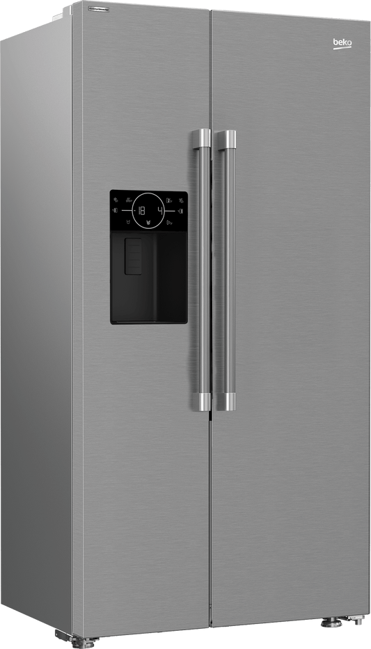 Beko BFSB3622XSS 36" Side by Side Refrigerator with Harvestfresh