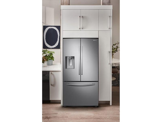 Samsung RF28R6241SR 28 cu. ft. 3-Door French Door, Full Depth Refrigerator with Dual Ice Maker in Stainless Steel
