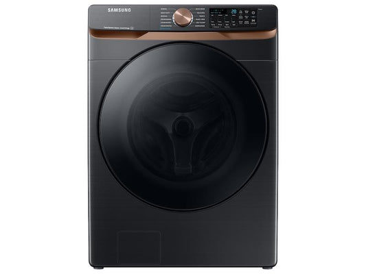 Samsung WF50BG8300AVUS 5.0 cu. ft. Extra Large Capacity Smart Front Load Washer with Super Speed Wash and Steam in Brushed Black