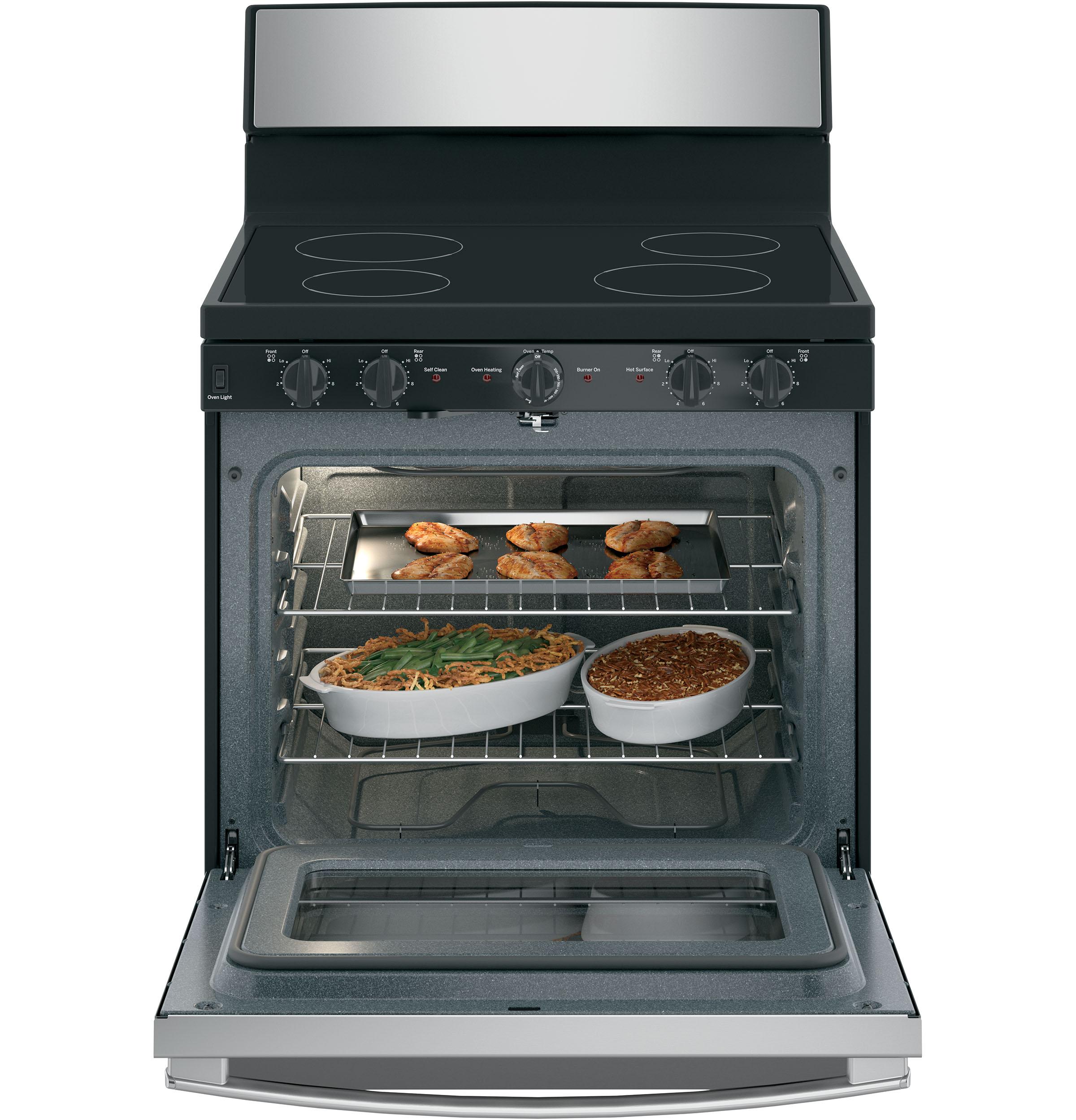 GE 30" Free-standing Electric Radiant Smooth Cooktop Range