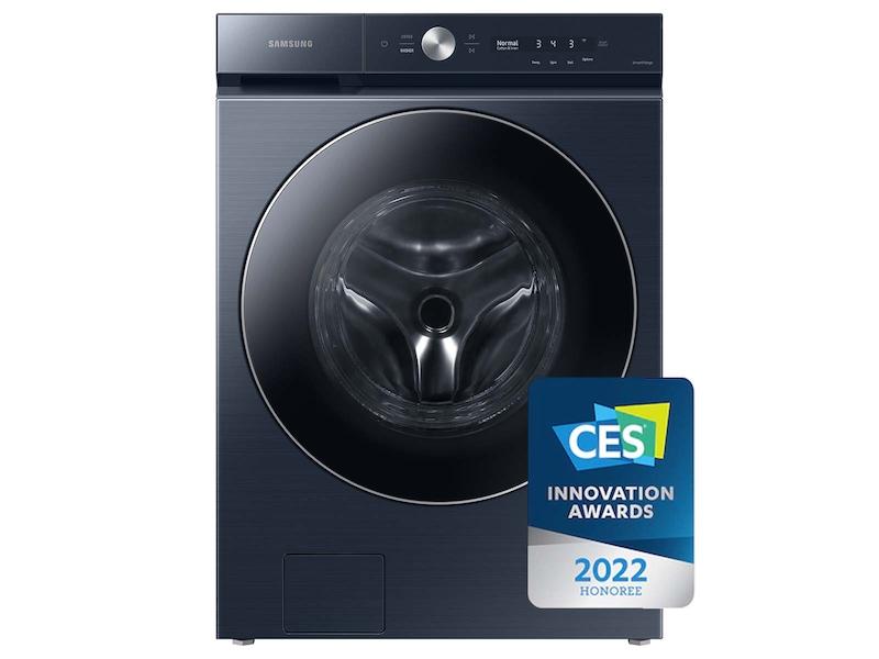Samsung Bespoke 5.3 cu. ft. Ultra Capacity Front Load Washer with AI OptiWash™ and Auto Dispense in Brushed Navy